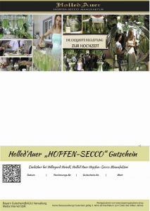 Produktbild zu: Holled'Auer-Hopfen-Secco