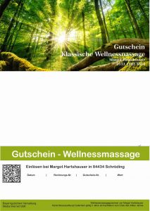 Produktbild zu: Wellnessmassage